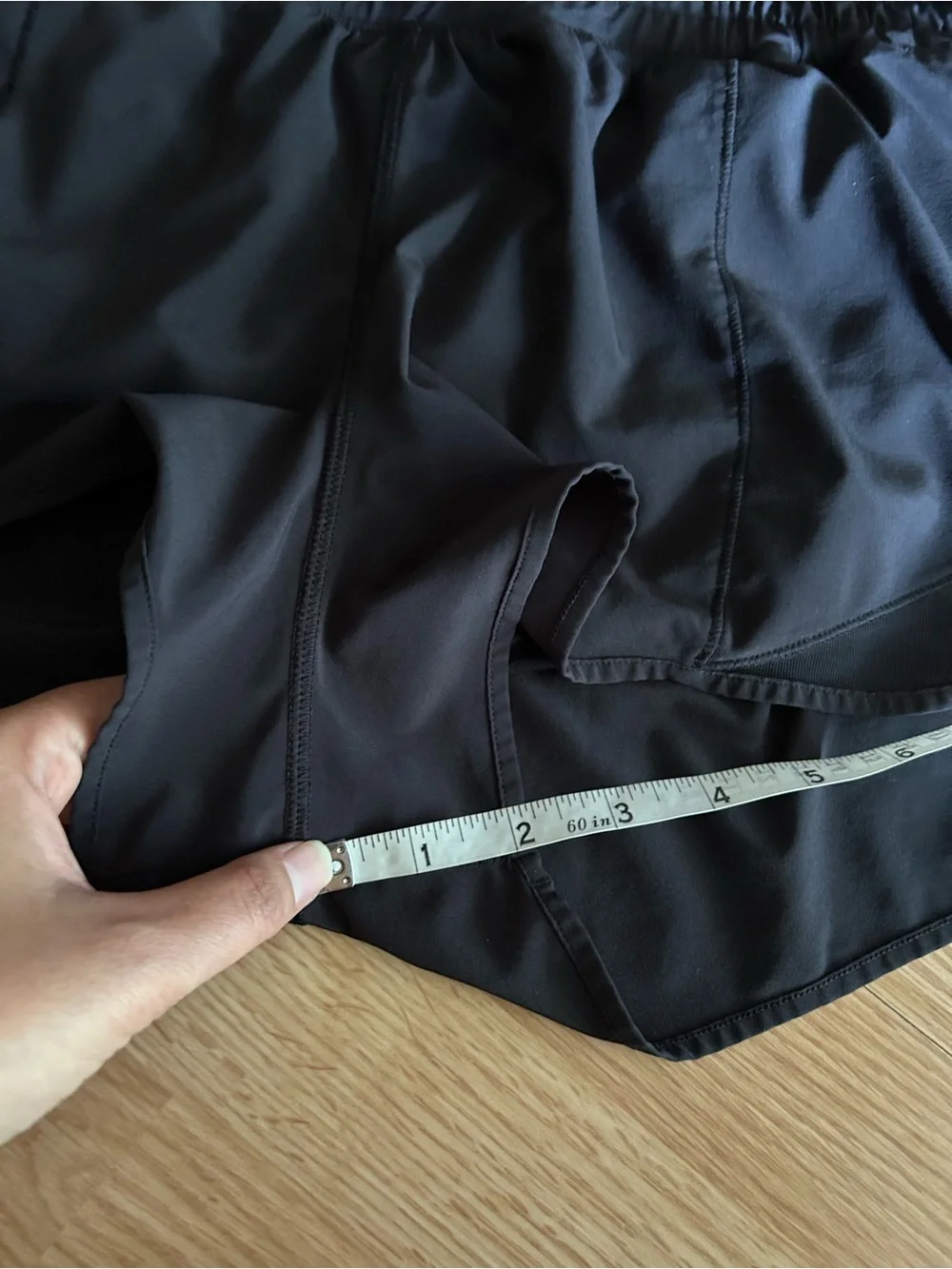 Lululemon Black Hotty Hot Shorts Size 8
